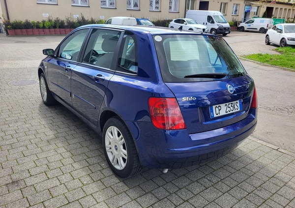 Fiat Stilo cena 9900 przebieg: 121000, rok produkcji 2004 z Żychlin małe 172